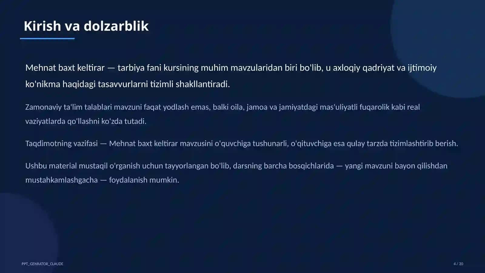 Mehmat baxt keltirar (3-sinf) 4