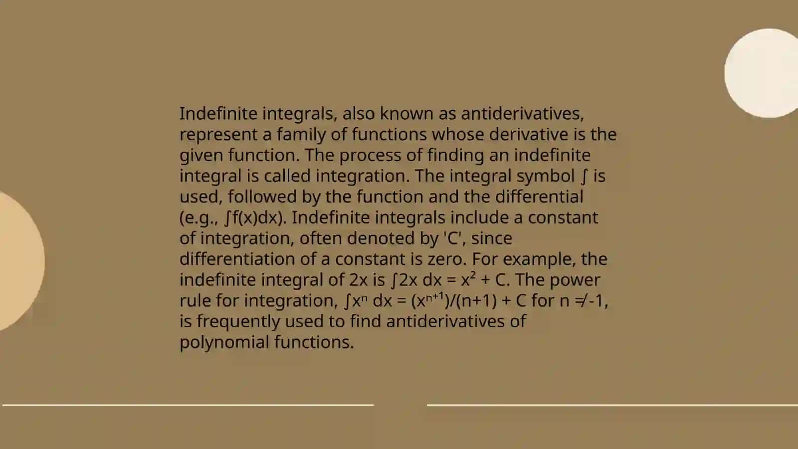 Calculus II (Integral Calculus) 4