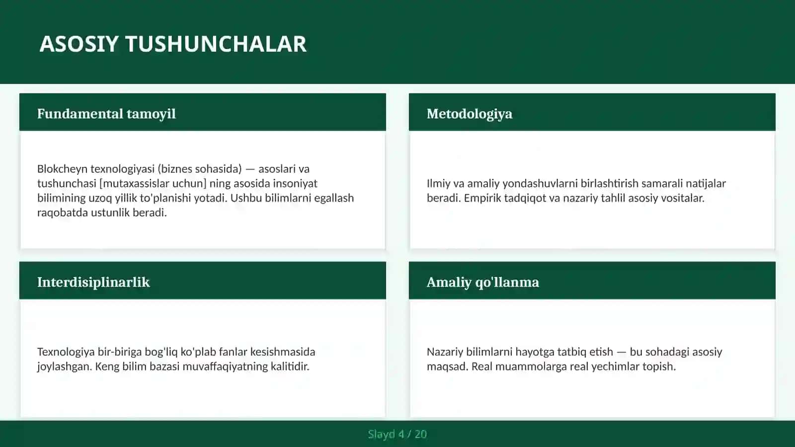 Blokcheyn texnologiyasi (biznes sohasida) — asoslari va tushunchasi [mutaxassislar uchun] 4