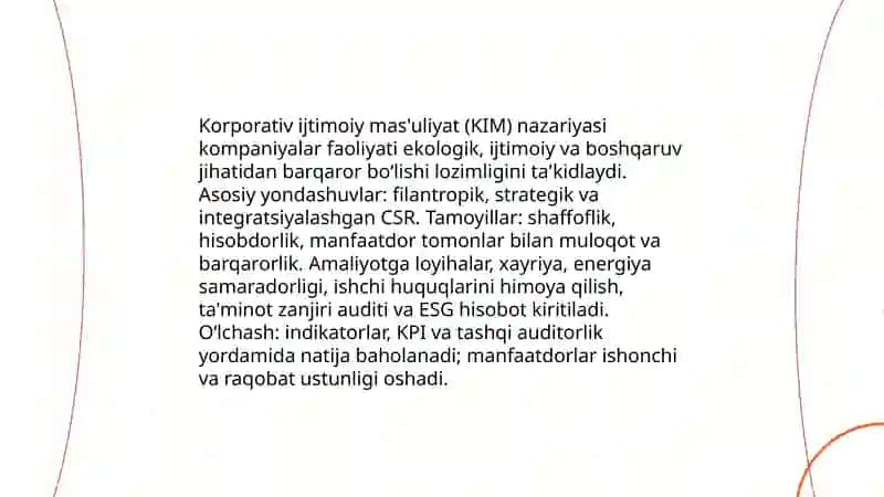 Biznes etikasi va ijtimoiy masuliyat 4