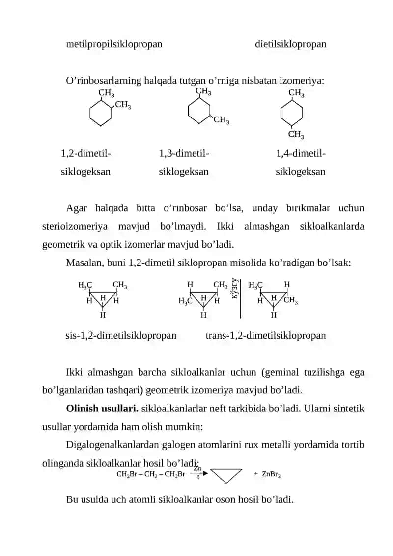 Sikloalkanlar 4