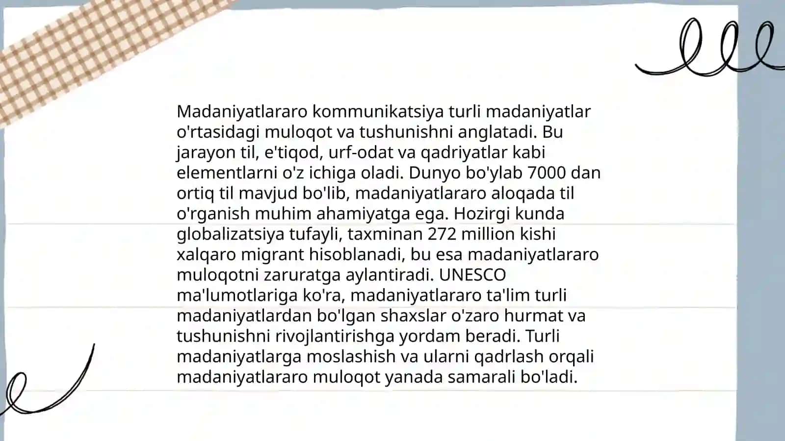 Millatlararo muloqot madaniyati 4