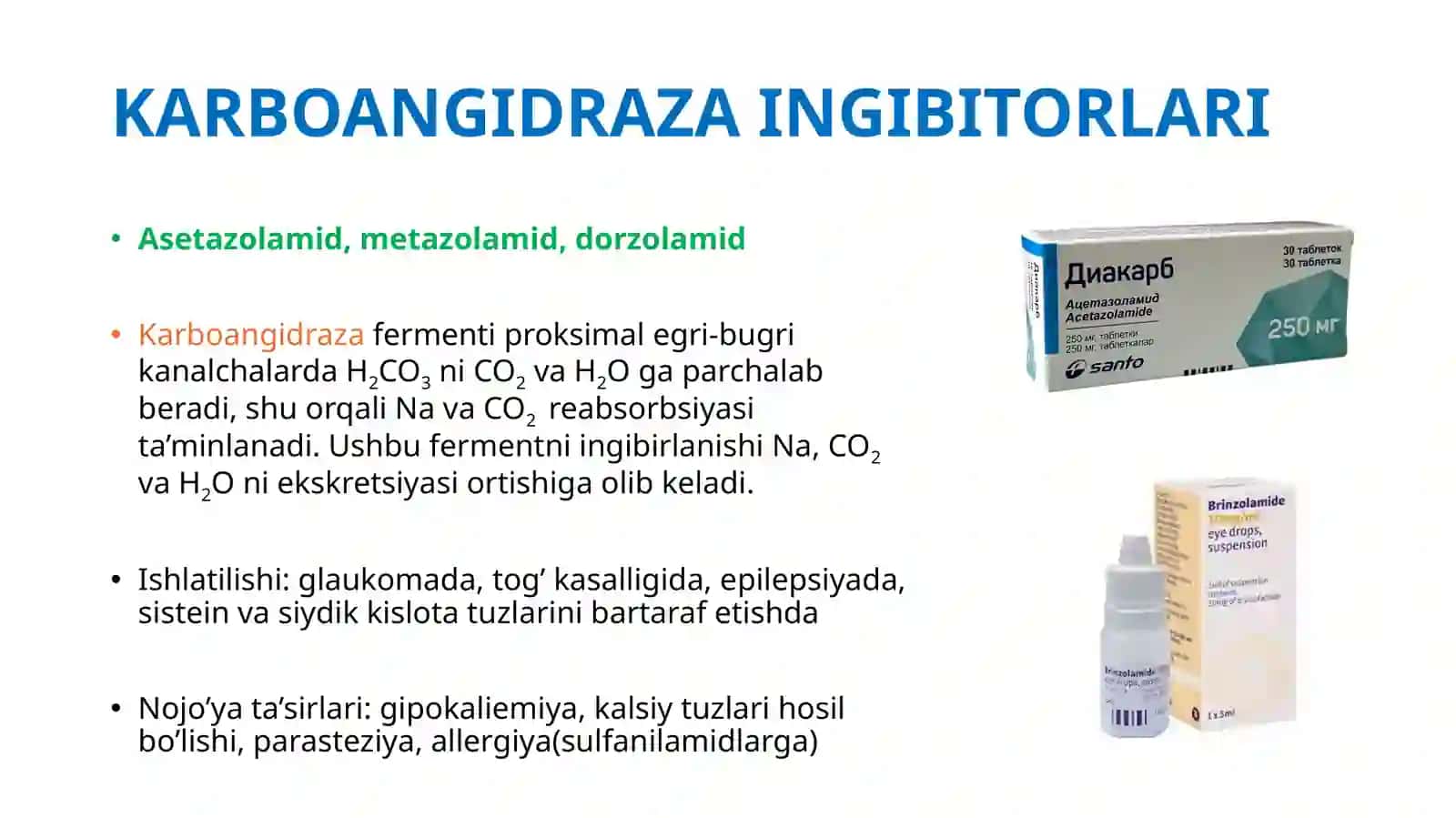 AYRISH TIZIMI FARMAKOLOGIYASI 4