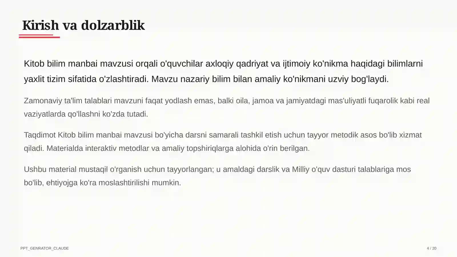 Kitob bilim manbai (4-sinf) 4