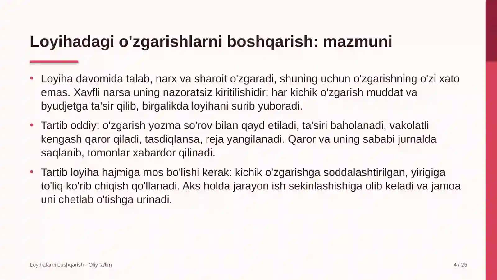 fotostudiyalarda loyihadagi o'zgarishlarni boshqarish 8228 4