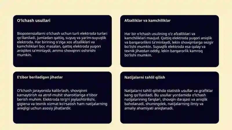 Biopotensiallarni qayd qilishning fizik asoslari 4