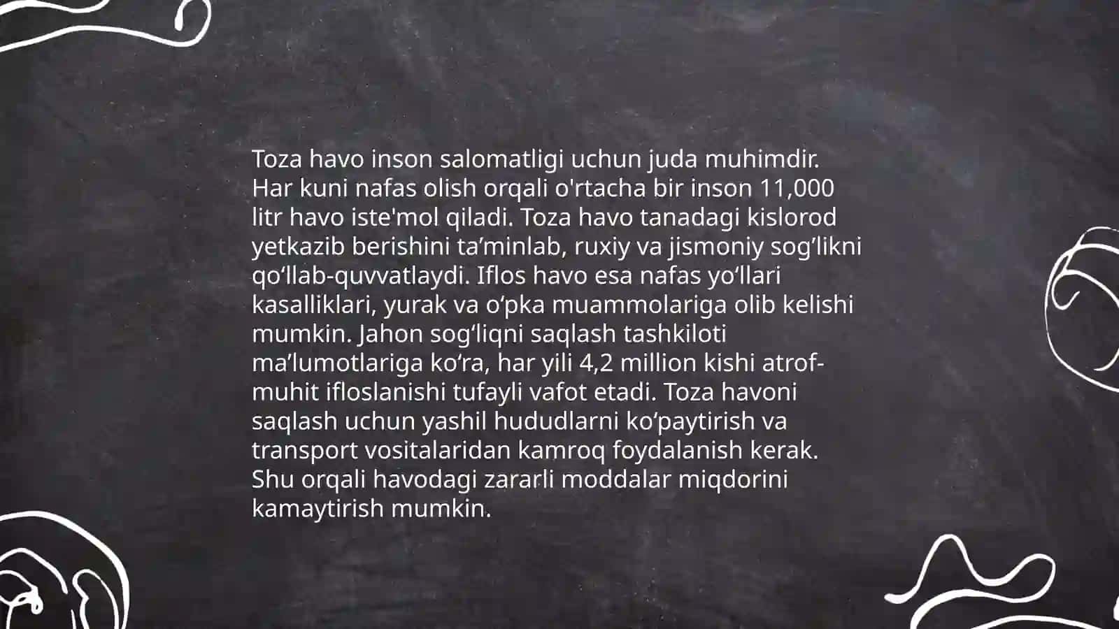 Tabiatning soʻgʻlomlashtiruvchi kuchli va gigiyenik omillari 4