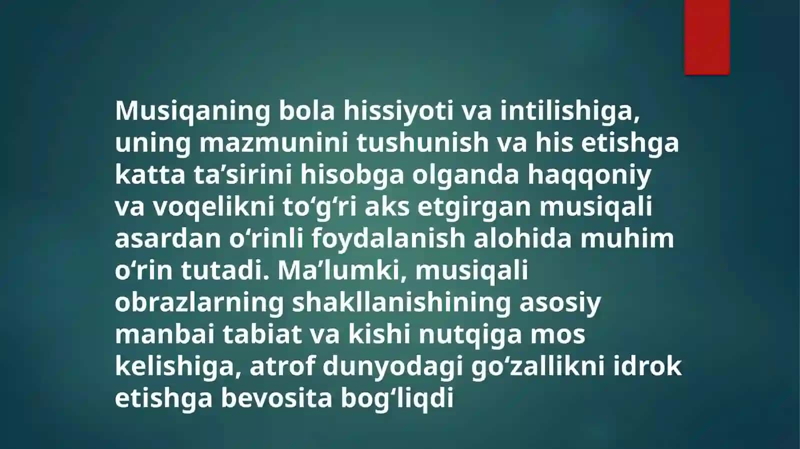 Musiqa tarbiyasi 4