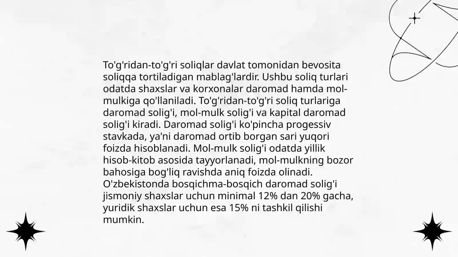 Soliq turlari va aksiz soligʻi 4