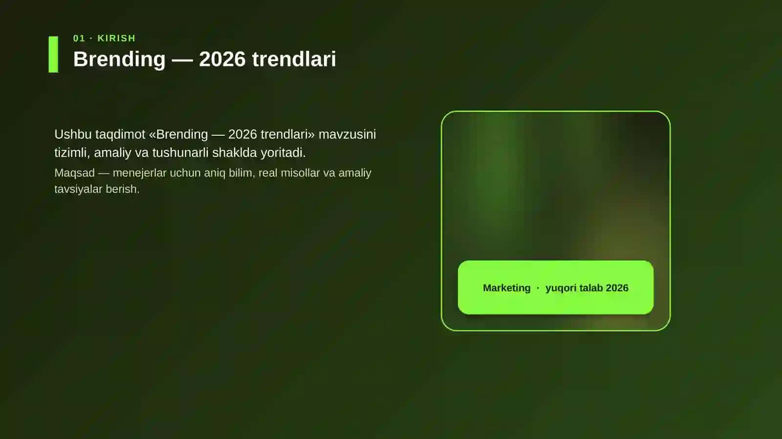 Brending — 2026 trendlari 4