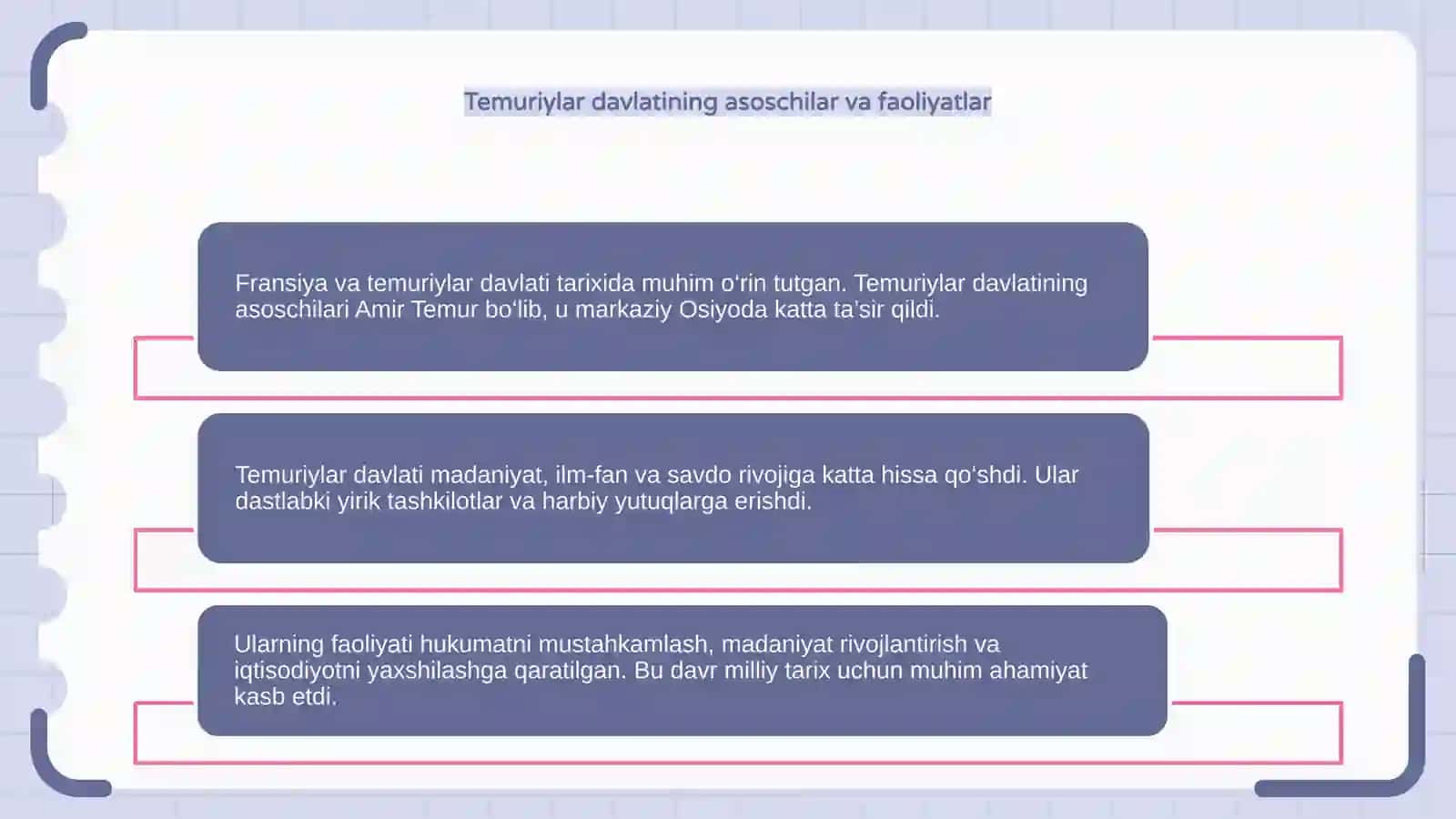 Fransiya va temuriylar davlati 4