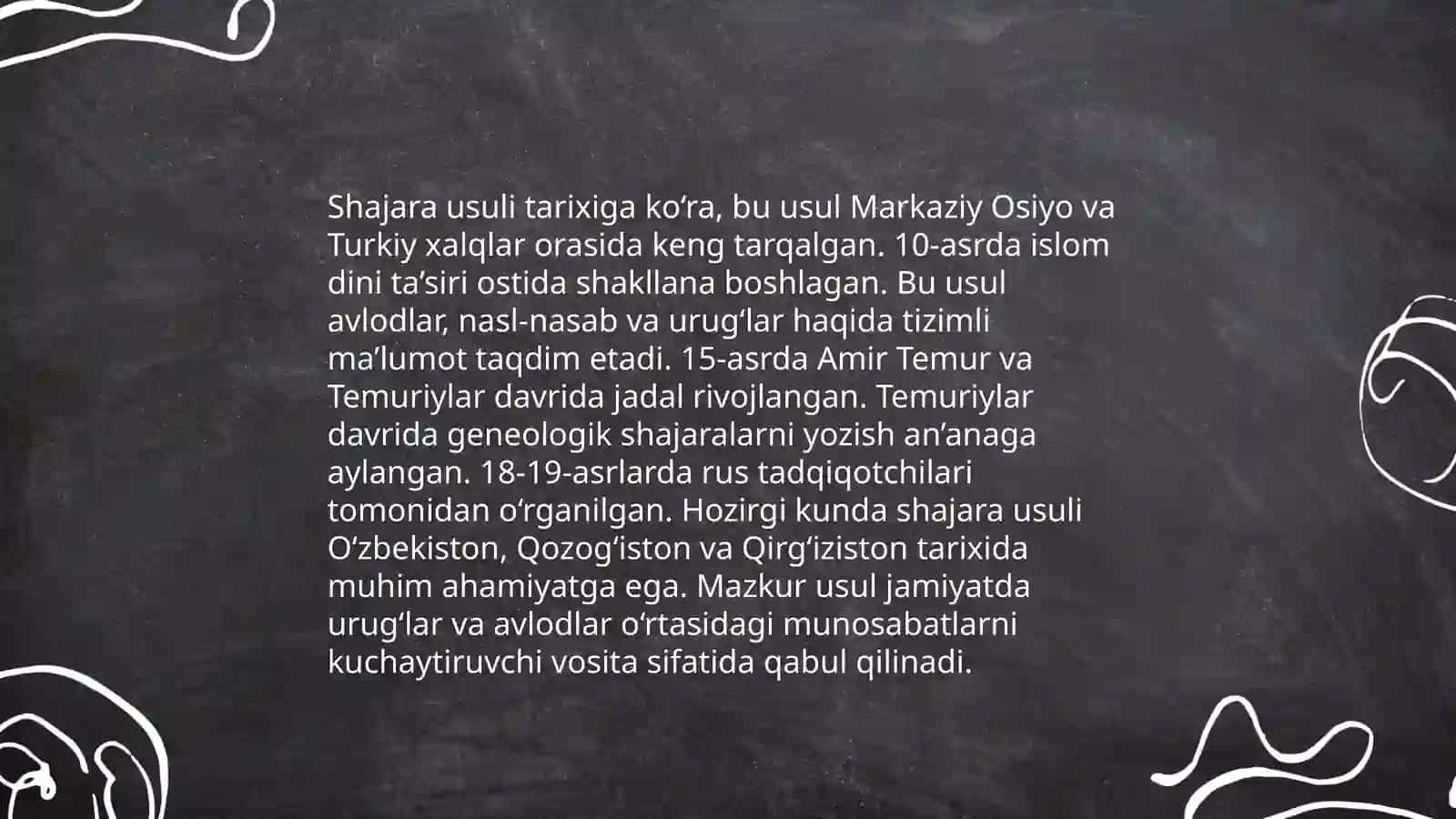 Antropogenetika usullari: Shajara usuli 4