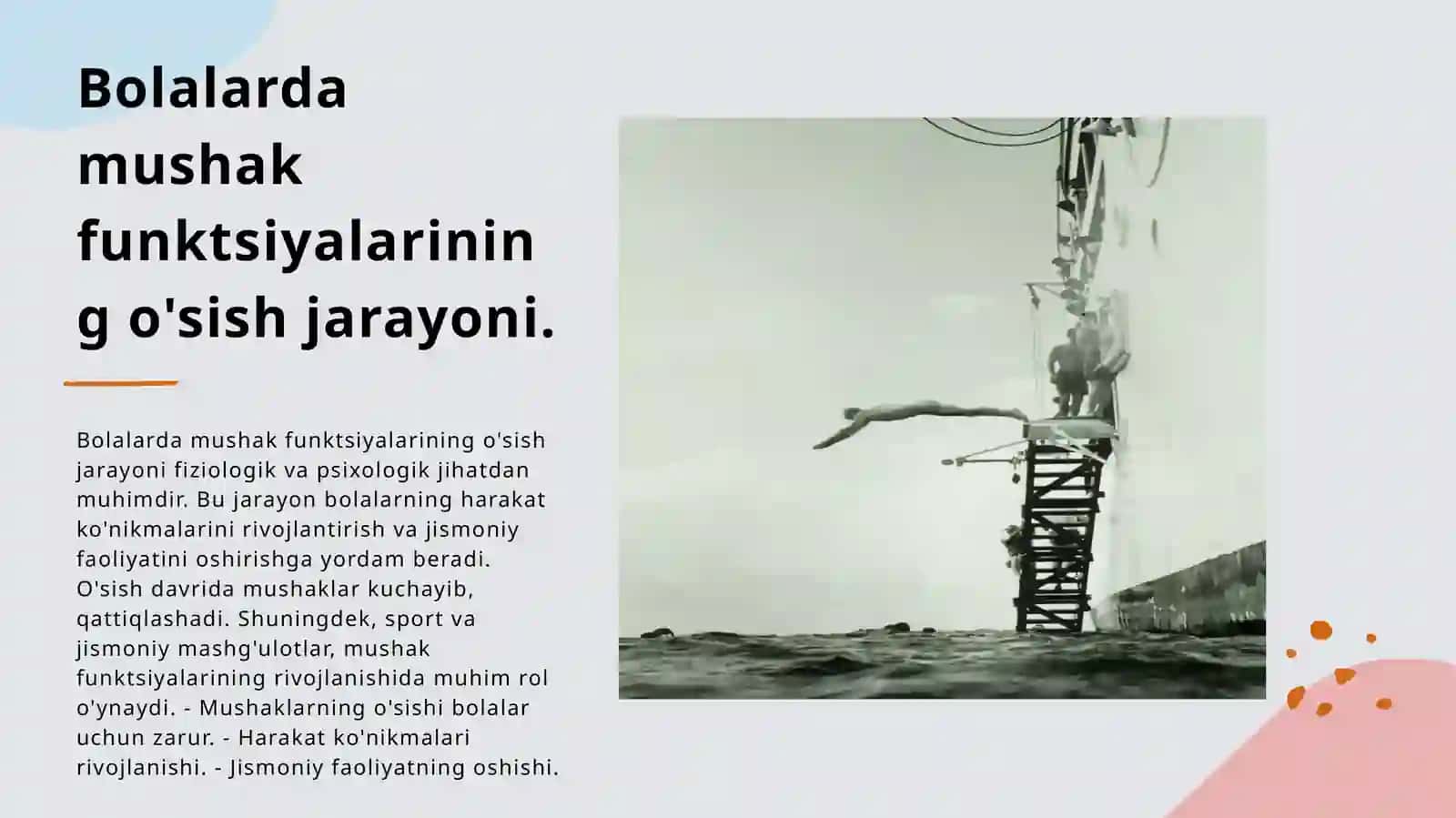 Muskullar faoliyati va bolalarning jismoniy imkonyatlari 4