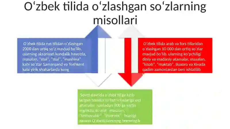Oʻzlashma soʻzlar 4