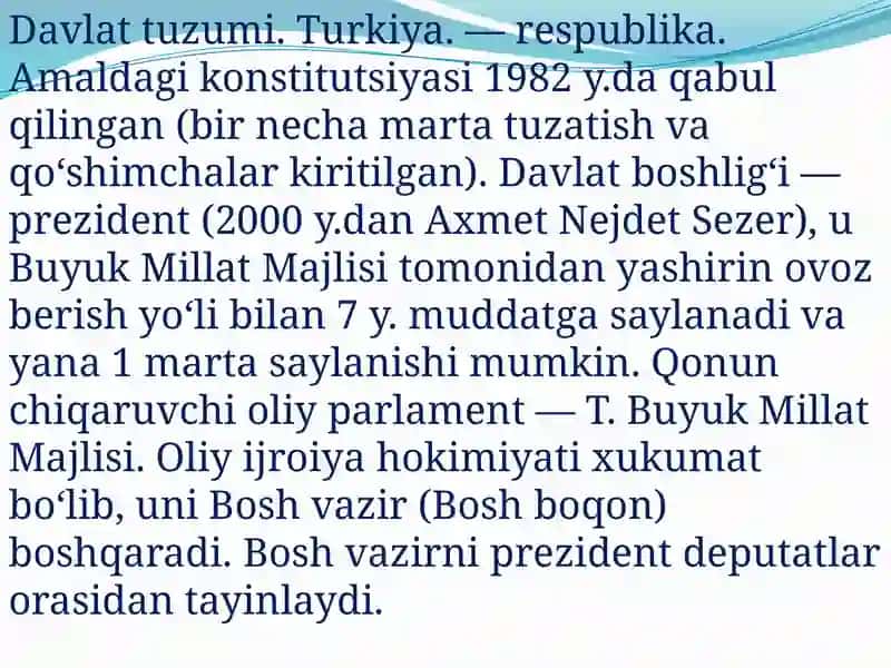 TURKIYA DAVLATI 4