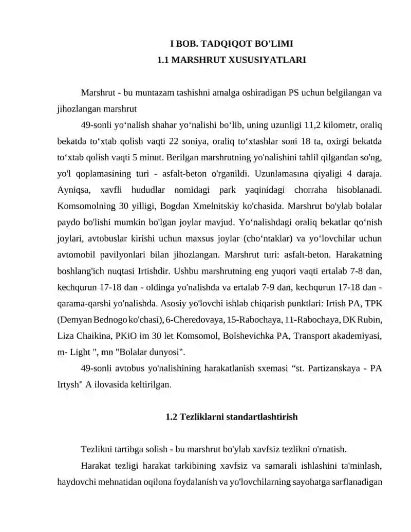 Avtobus Va Mikroavtobuslar Yo'lovchilar Oqimining Analizi 4