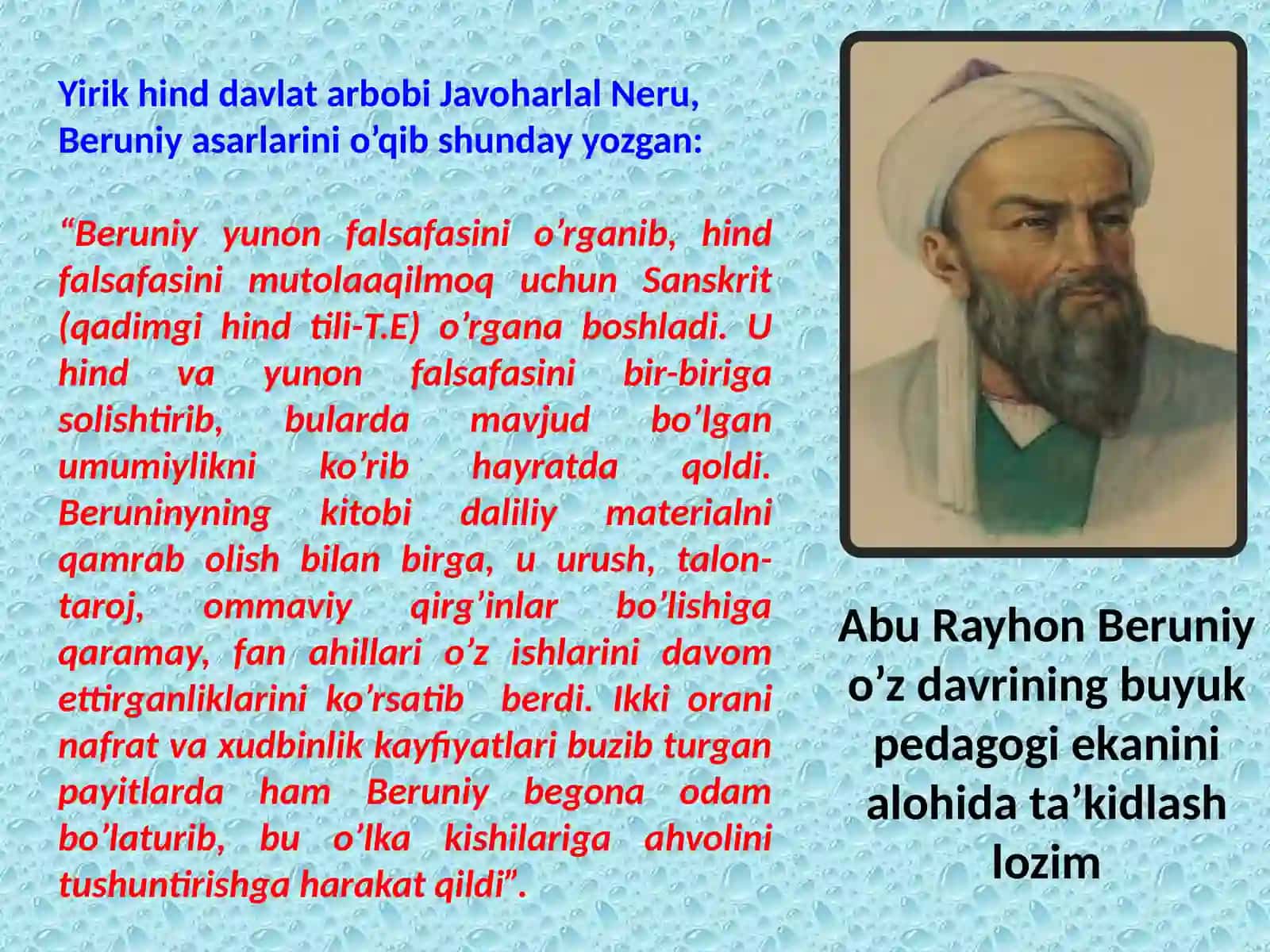 Sharq Uyg’onishi davrida ta’lim-tarbiyaning taraqqiy etishi 4