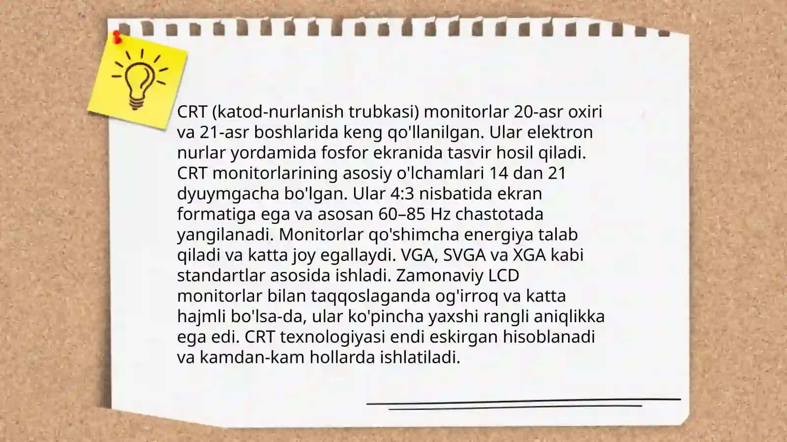 Monitor va sichqoncha qurilmalarining turlari 4