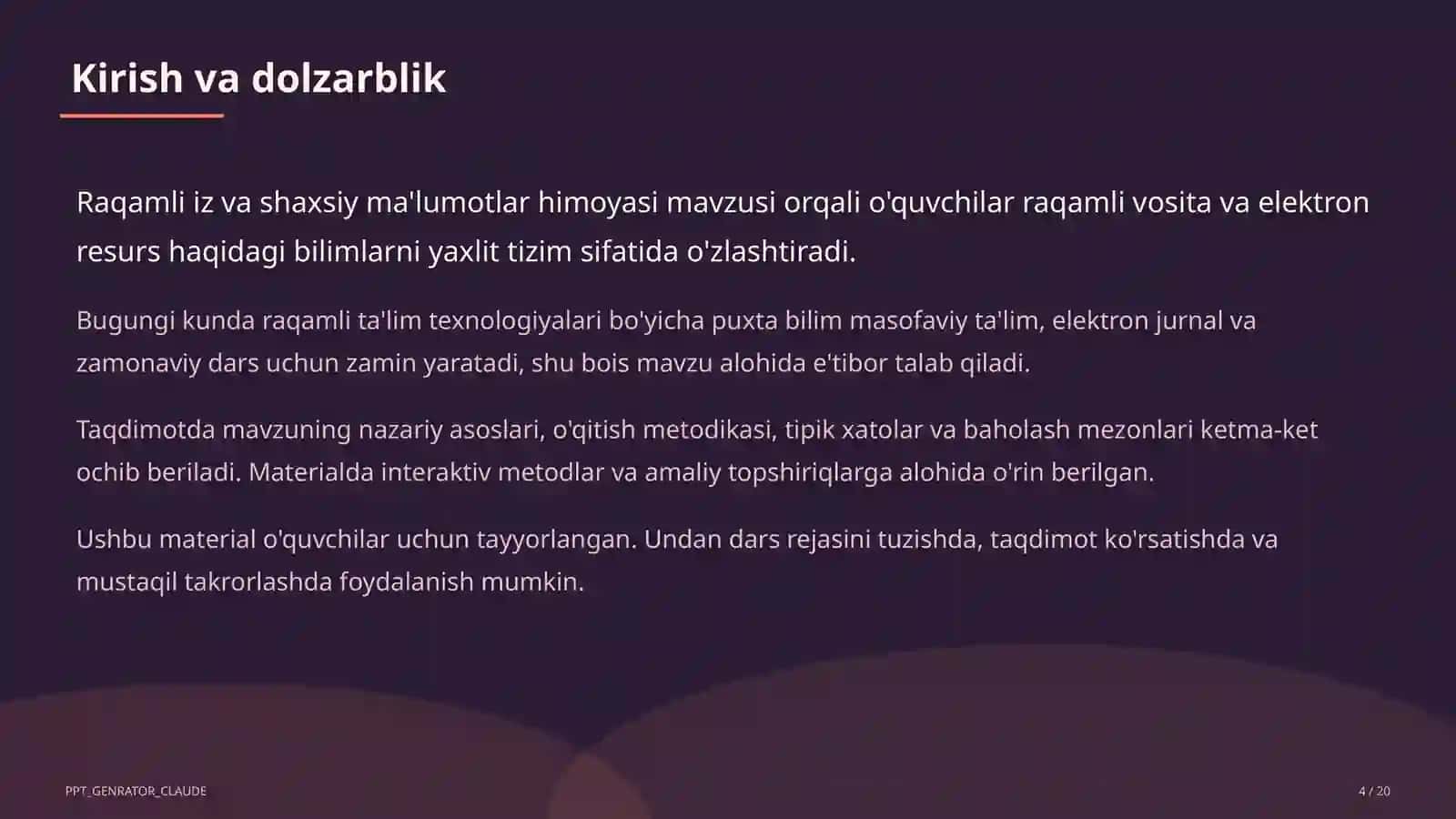Raqamli iz va shaxsiy ma'lumotlar himoyasi 4