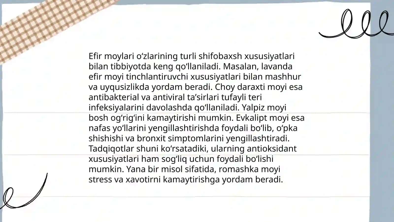 Efir moyli oʻsimliklar 4