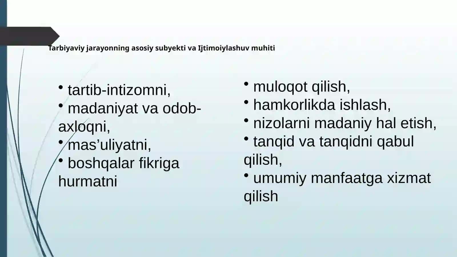 O‘quvchilar jamoasi – yaxlit pedagogik jarayonning asosiy shakli 4