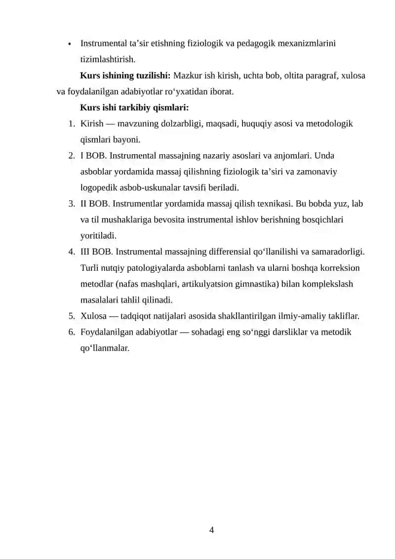 Logopedik massajda instrumental taʼsir etish metodlari 4