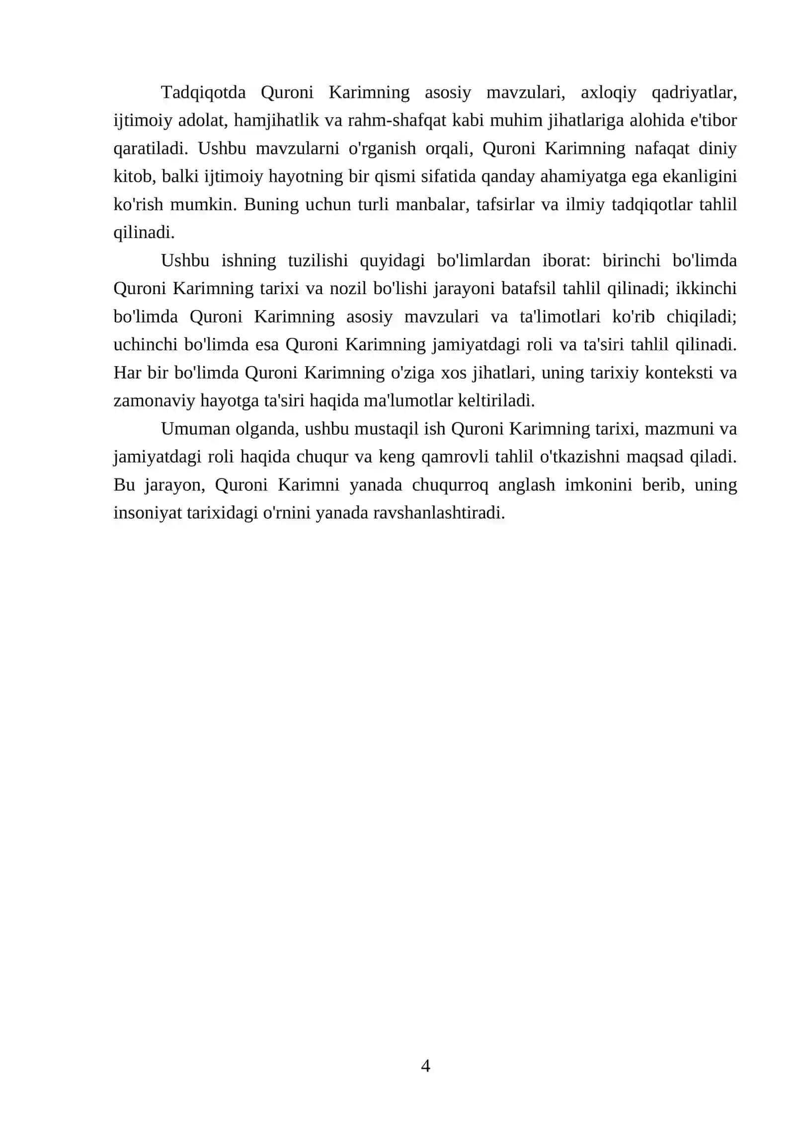Quroni karim 4