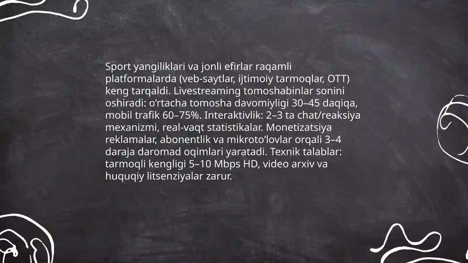 Sportni OAV yordamida keng yoritilishi 4