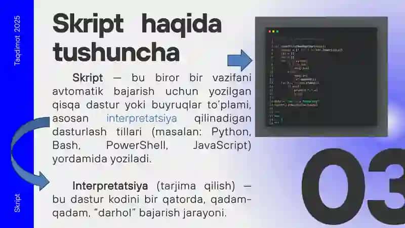 Skriptlar yordamida avtomatlashtirilgan zaifliklarni aniqlash 4