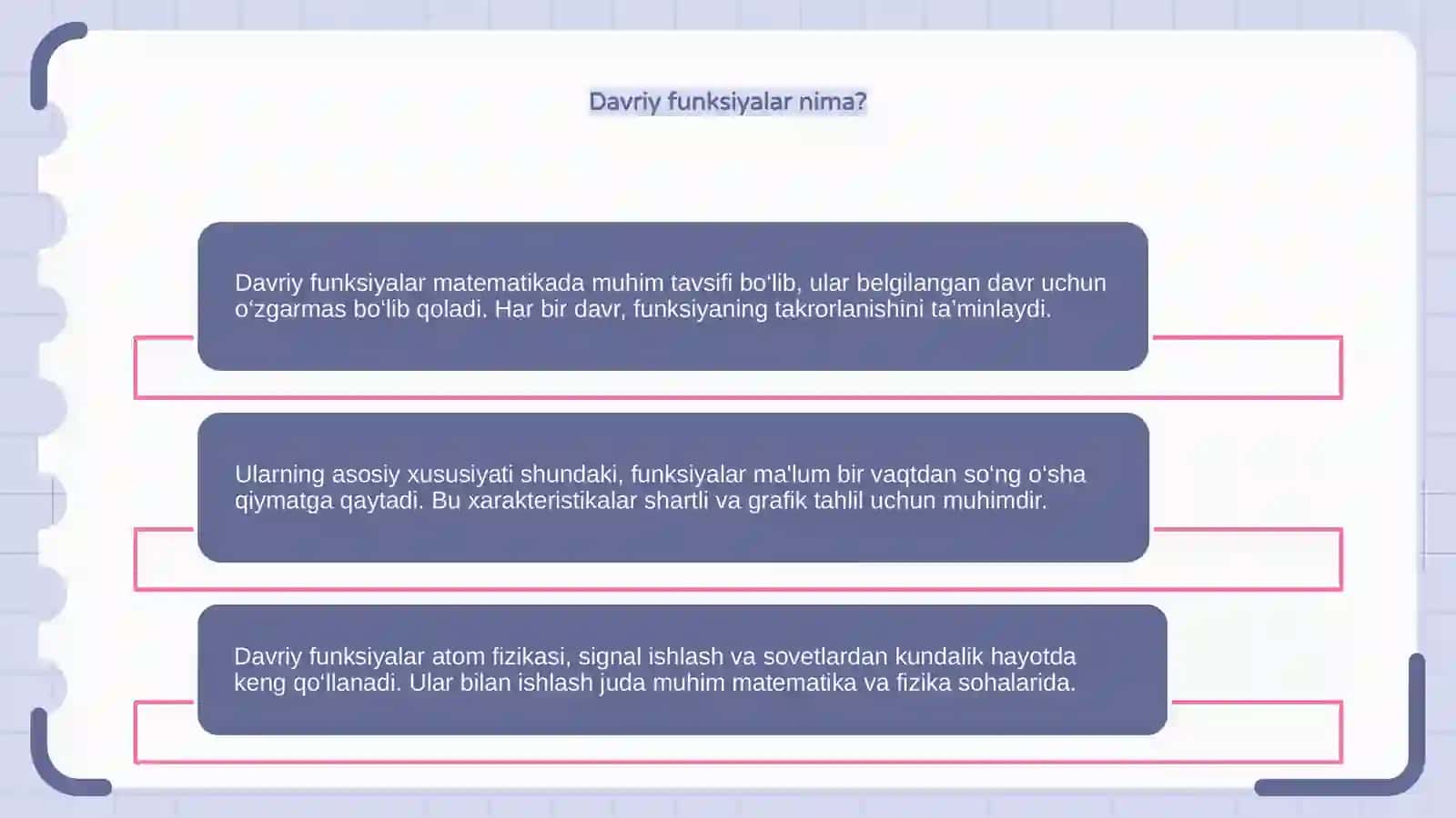 Davriy funksiyalar 4