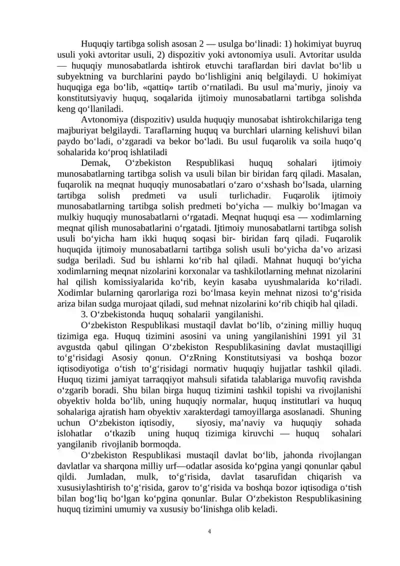 Huquq tartibot organlari va sud tizmidagi o`zgarishlar 4