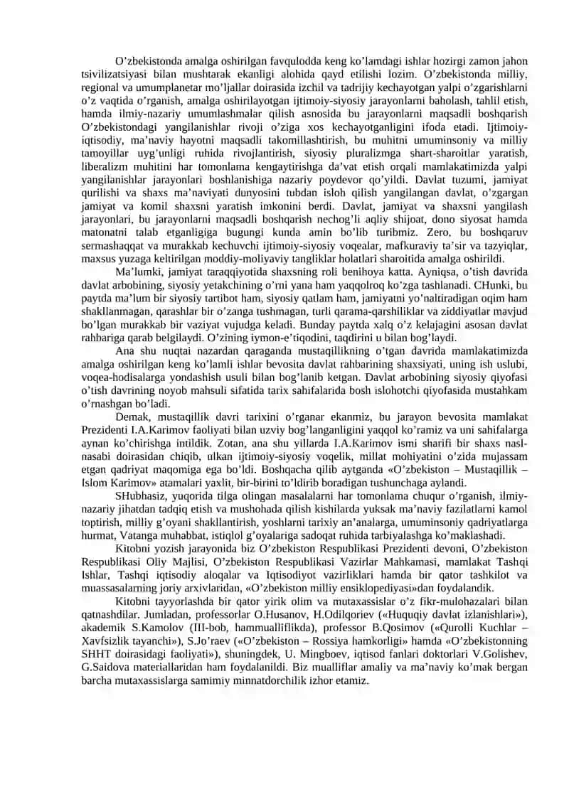 O’zbekistonning yangi tarixi 4