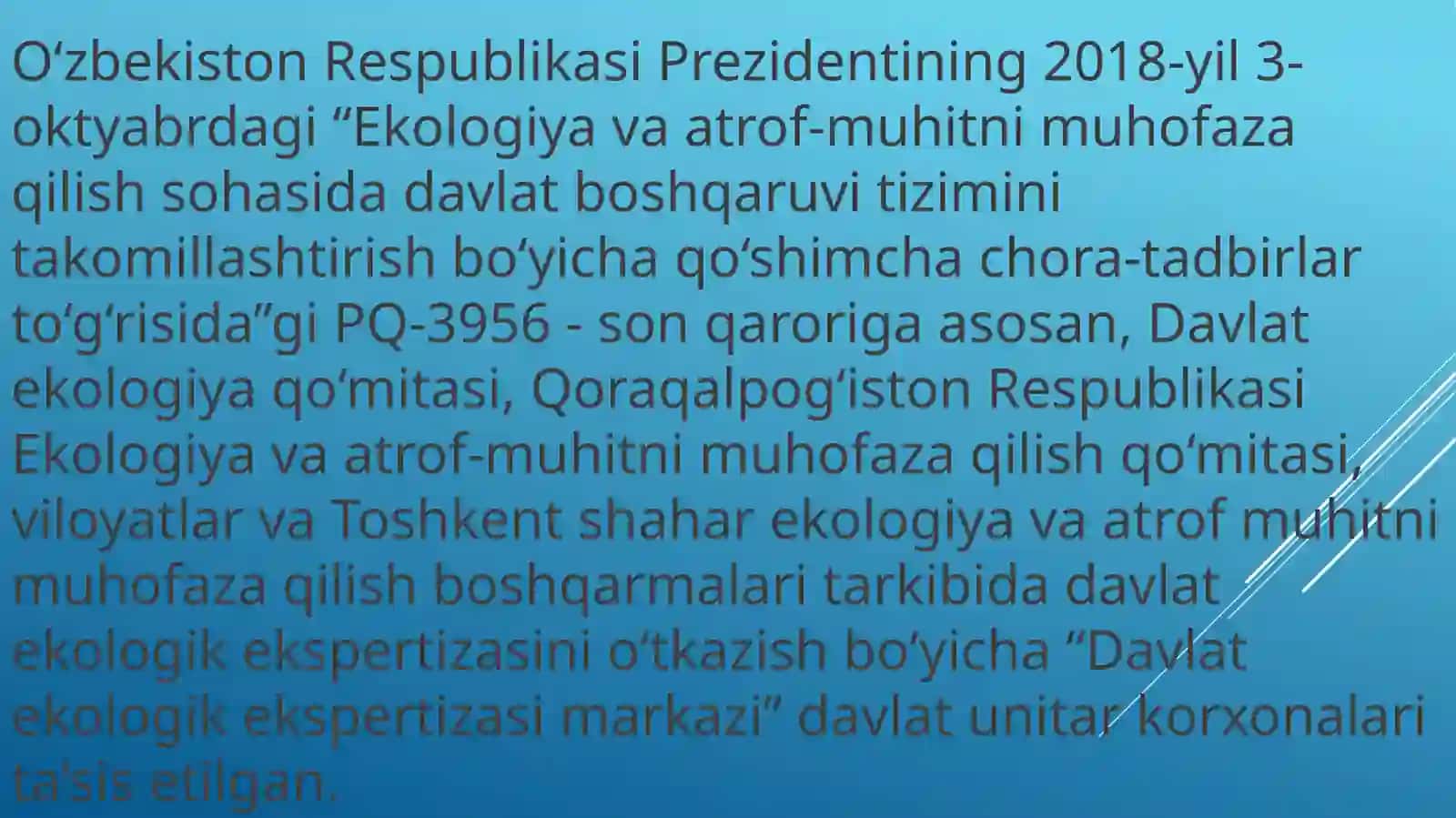 Ekologik nazorat to‘g‘risida 4