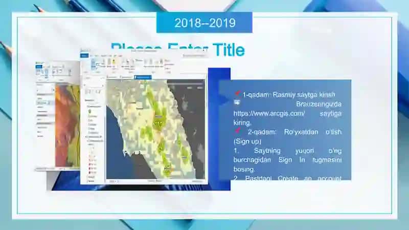 ArcGIS Online platformasidan foydalanish 4
