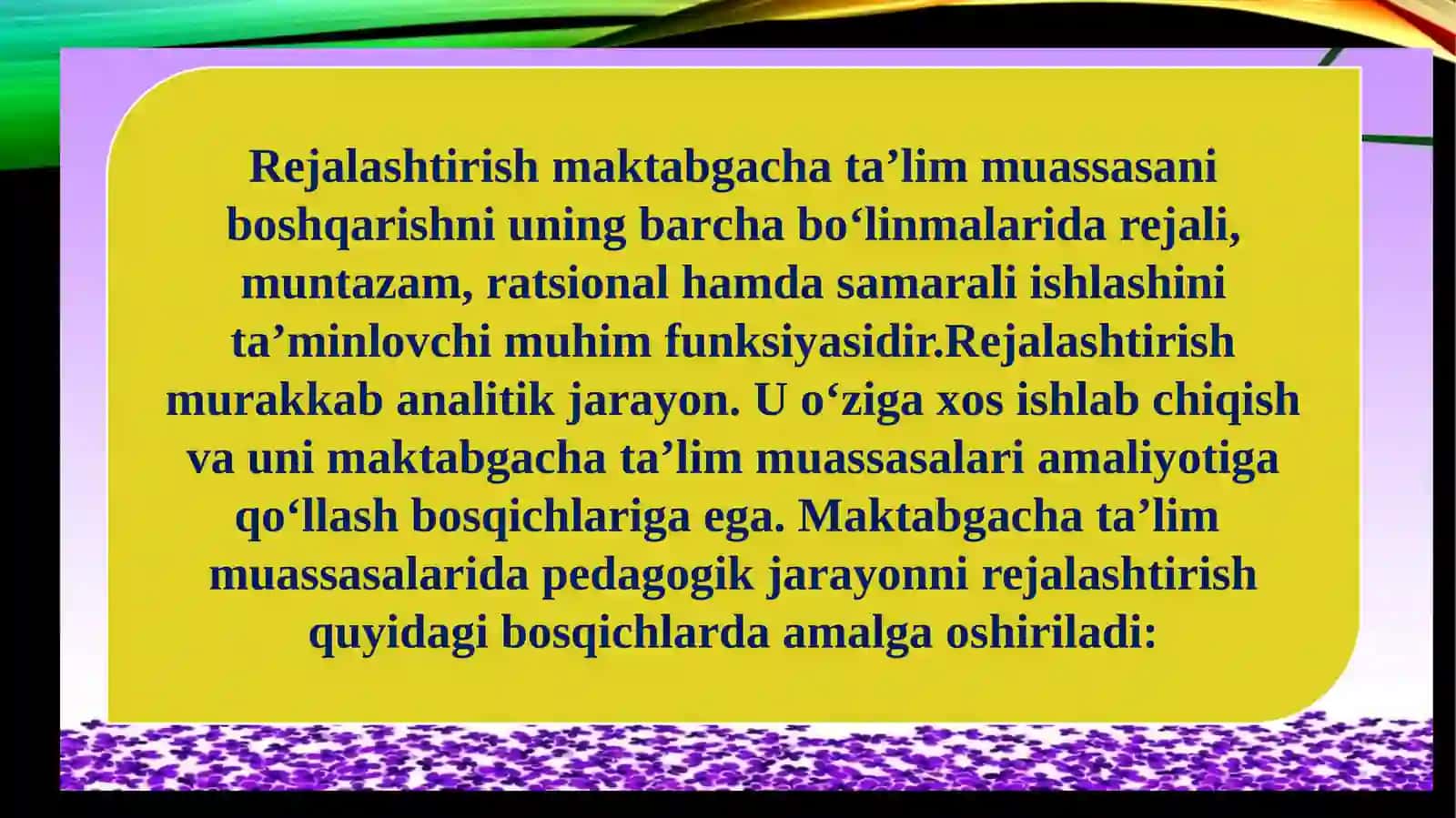 Bolalarni matematik rivojlantirish vazifalarini amalga oshirishda maktabgacha ta’lim tashkiloti, oila va maktab bilanishlashidagi uzviylik 4