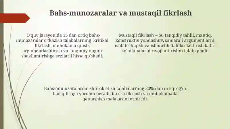Huquqiy tarbiya jarayonida erkin mustaqil fikrlovchi shaxsning ro’li 4