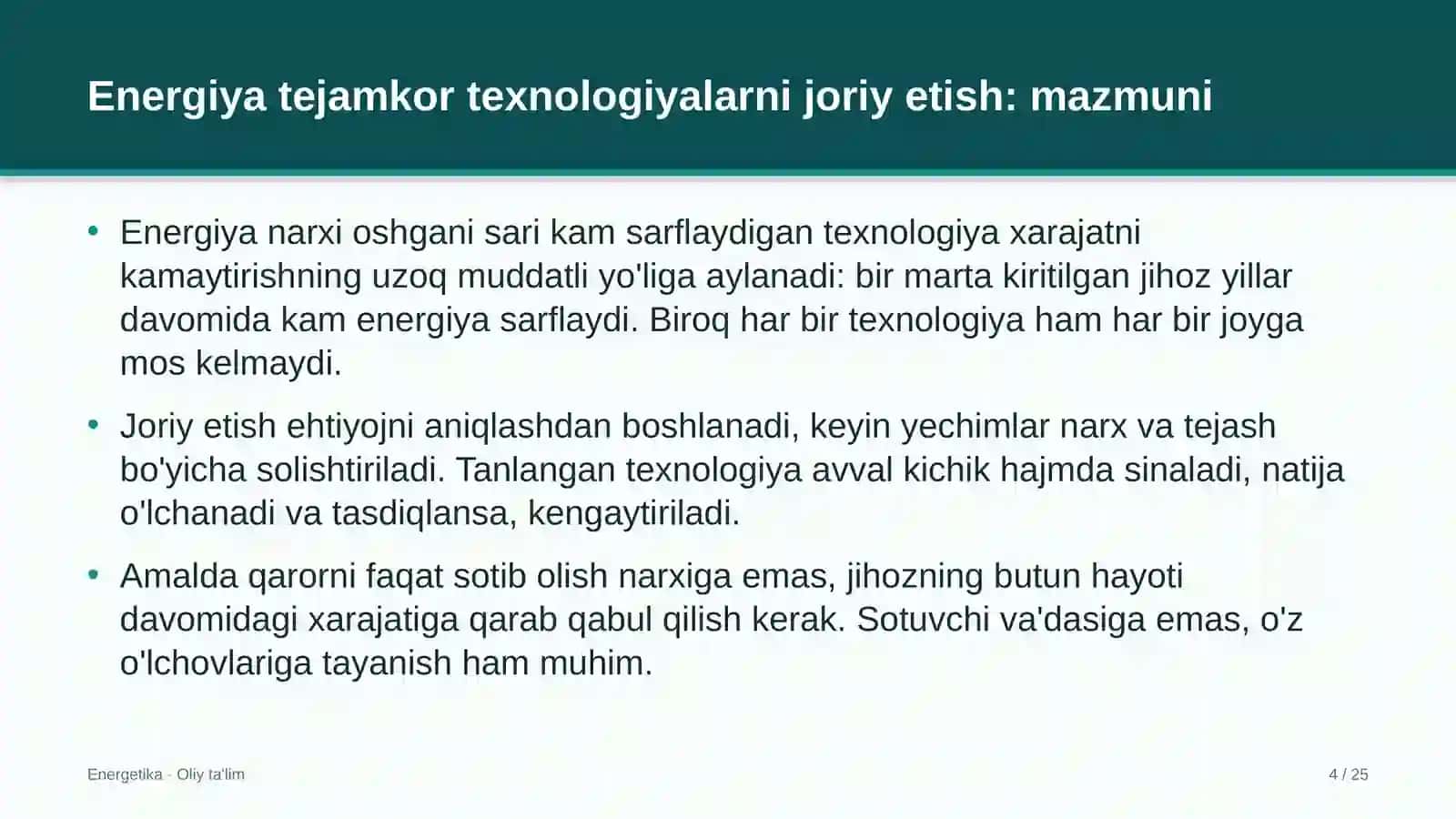 qishloq vrachlik punktlarida energiya tejamkor texnologiyalarni joriy etish 5230 4