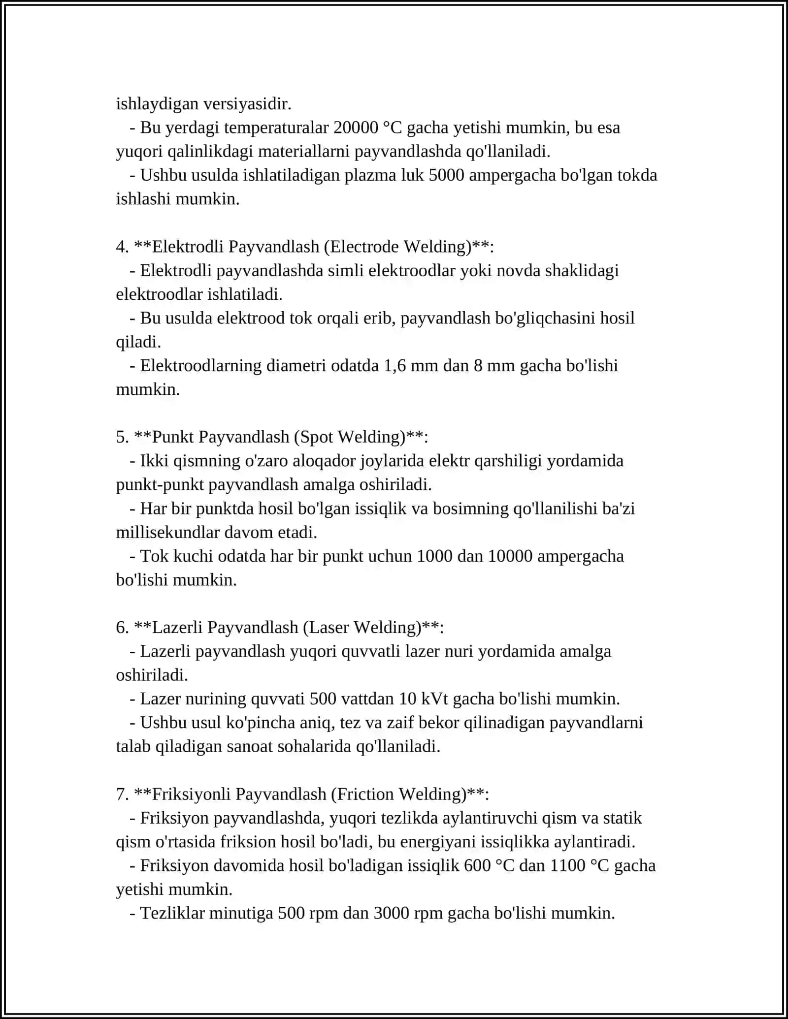 PAYVAND BIRIKMA VA PAYVAND CHOKLARINING ASOSIY TURLARI 4