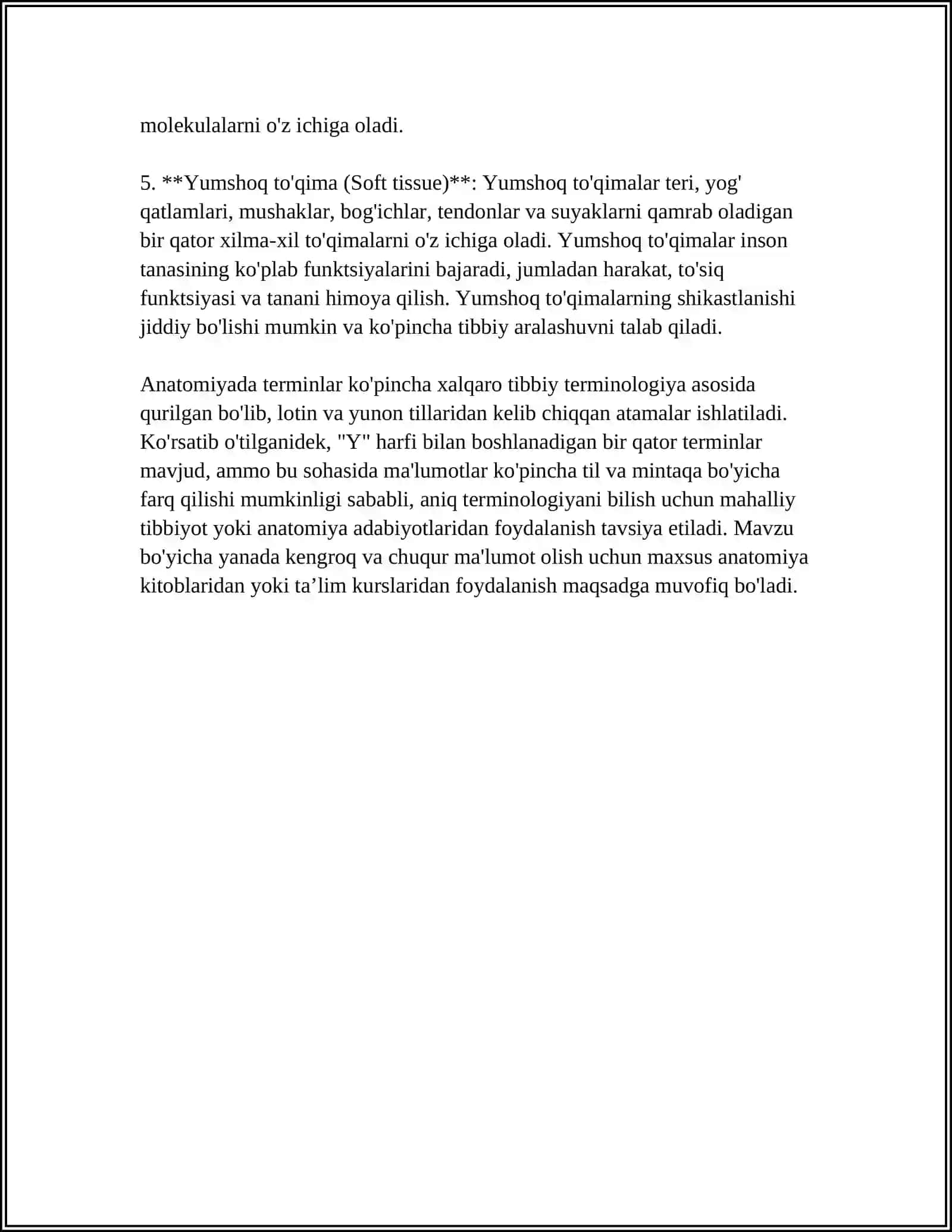 UNLI "Y" HARFINING TIBBIY ATAMALARDA QOʻLLANILISHI 4