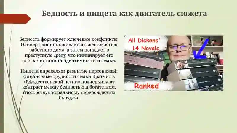 Проблематика романов Ч.Диккенса 4