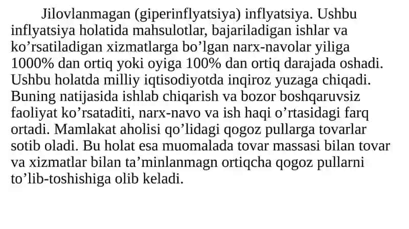 6-mavzu.Inflyatsiyavaungaqarshi kurashishyo’llari.-4soat 4