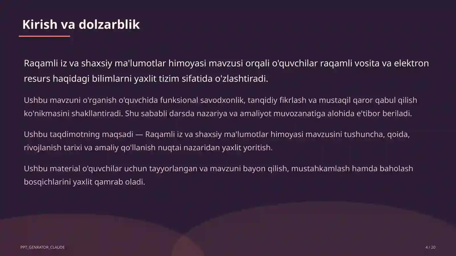 Raqamli iz va shaxsiy ma'lumotlar himoyasi 4
