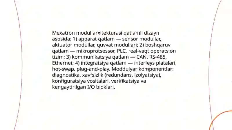 Mexatron modular va robotlar ijrochi qurilmalari 4