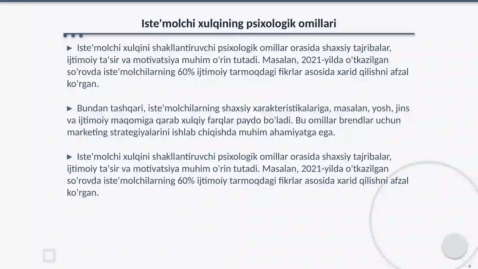 Marketing psixologiyasi 4