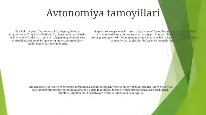 Psixologning Axloqiy Tamoyillari Va Xulq-Atvor Kodeksi 4