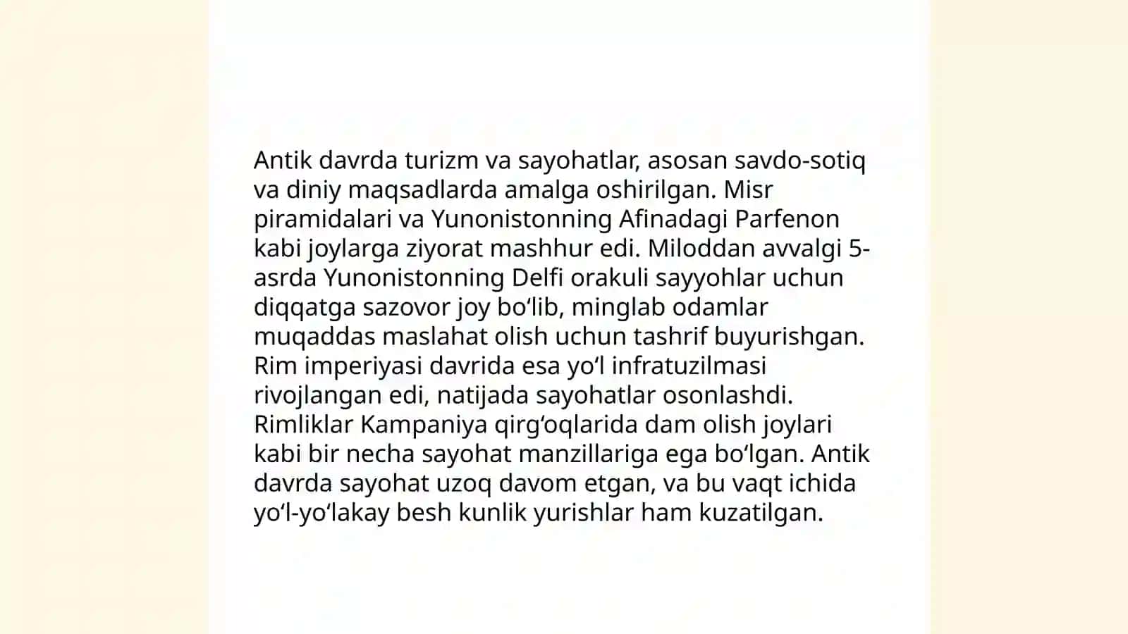 Turizm geografiyasining tarixi va rivojlanishi 4
