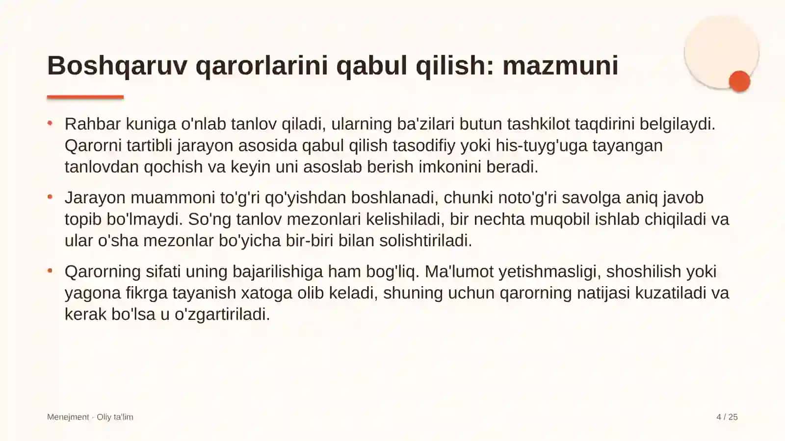 fermer xo'jaliklarida boshqaruv qarorlarini qabul qilish 7067 4