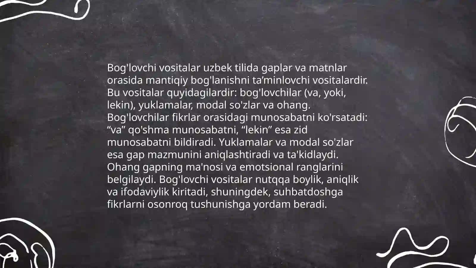 Qo'shma gaplar tasnifi 4