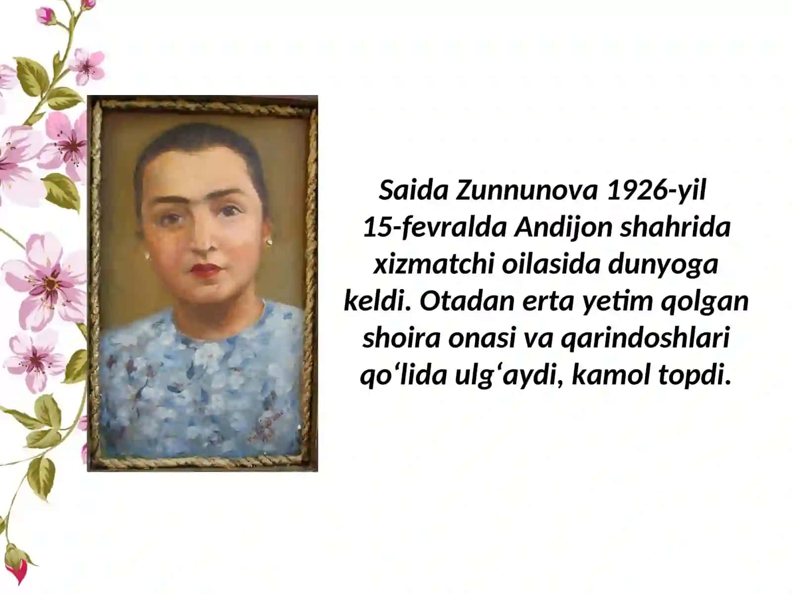 Saida Zunnunova 4