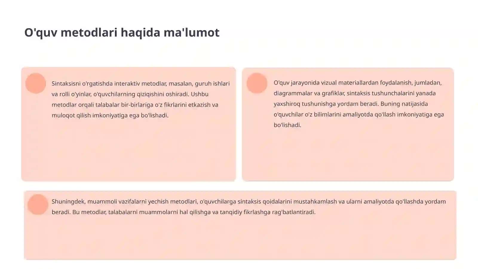 Sintaksis boʻlimini oʻqitish metodikasi 4